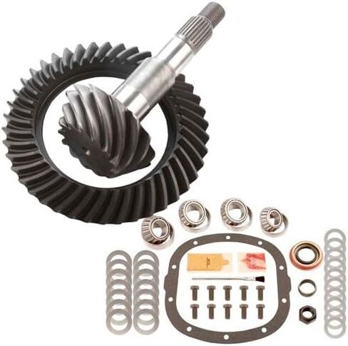 ريتشموند 3.73 حلقة وترس ومجموعة تثبيت رئيسية TIMKEN - متوافقة مع GM 7.5 10 BOLT in Kuwait