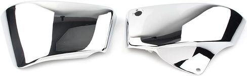 Zhisheng Motorcycle Left & Right Side Battery Cover Chrome Protector for HONDA VT 1100 Shadow/Spirit/Sabre 1999 2000 2001 2002 2003 2004 2005 2006 2007 2008 in Kuwait