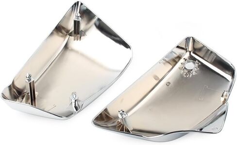 Zhisheng Motorcycle Left & Right Side Battery Cover Chrome Protector for HONDA VT 1100 Shadow/Spirit/Sabre 1999 2000 2001 2002 2003 2004 2005 2006 2007 2008 in Kuwait
