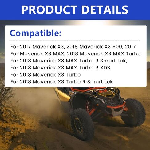 715900422 Air Filters - Fit for Can-Am X3 Maverick X3 2017-2024 Maverick MAX Turbo R RR Maverick Sport 1000R Commander MAX 1000R DS RS XDS XMR XRS in Saudi Arabia