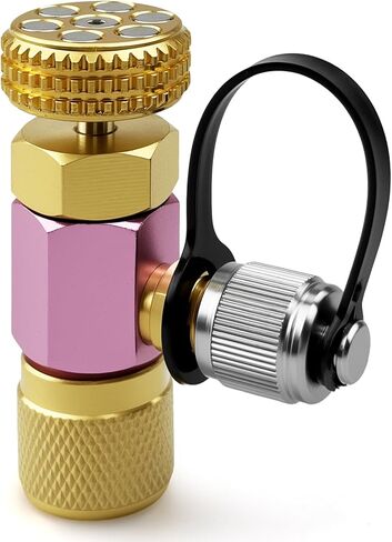 أداة التحكم الأساسية CCT14 مقاس 1/4 بوصة، أداة خافض ضغط أساسي لشحن HVAC لأداة عزل مقياس شحن المبردات R410a/R22، خافض ضغط عالي لتكييف الهواء 800 رطل لكل بوصة مربعة in Kuwait