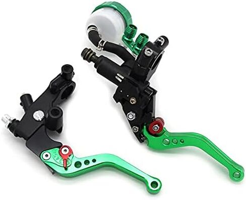 Universal Motorcycle Brake Clutch Lever Installation Diameter 22mm Motorcycle Clutch Brake Lever Suitable for Honda CB400F CB400SF CB400 CB500 CB500S CB600F CB750 CB750F CB900F CB1100SF (Green) in Kuwait