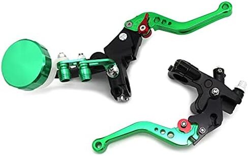 Universal Motorcycle Brake Clutch Lever Installation Diameter 22mm Motorcycle Clutch Brake Lever Suitable for Honda CB400F CB400SF CB400 CB500 CB500S CB600F CB750 CB750F CB900F CB1100SF (Green) in Kuwait