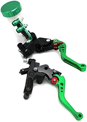 Universal Motorcycle Brake Clutch Lever Installation Diameter 22mm Motorcycle Clutch Brake Lever Suitable for Honda CB400F CB400SF CB400 CB500 CB500S CB600F CB750 CB750F CB900F CB1100SF (Green) in Kuwait