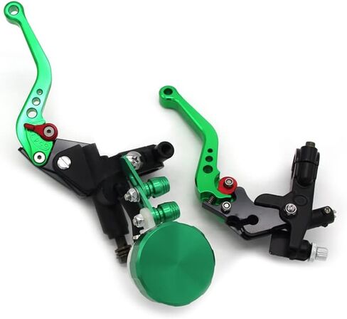 Universal Motorcycle Brake Clutch Lever Installation Diameter 22mm Motorcycle Clutch Brake Lever Suitable for Honda CB400F CB400SF CB400 CB500 CB500S CB600F CB750 CB750F CB900F CB1100SF (Green) in Kuwait