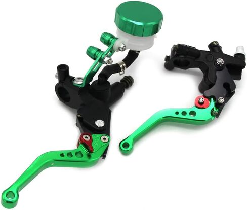 Universal Motorcycle Brake Clutch Lever Installation Diameter 22mm Motorcycle Clutch Brake Lever Suitable for Honda CB400F CB400SF CB400 CB500 CB500S CB600F CB750 CB750F CB900F CB1100SF (Green) in Kuwait
