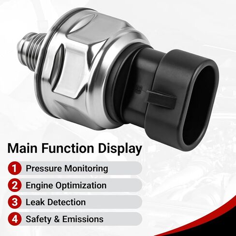12635273 Fuel Rail Pressure Sensor for Chevy Equinox Camaro Impala Caprice Orlando Colorado for Buick Lacrosse Regal Verano Allure for Cad-illac CTS SRX ATS XTS For Gmc Terrain Canyon 12633417 5pp11-4 in Saudi Arabia