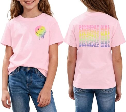 Birthday Girl Shirt It's Me Hi I'm The Birthday Girl It's Me Cute Graphic Tee 4-12 Year Bday Party Tops in Saudi Arabia