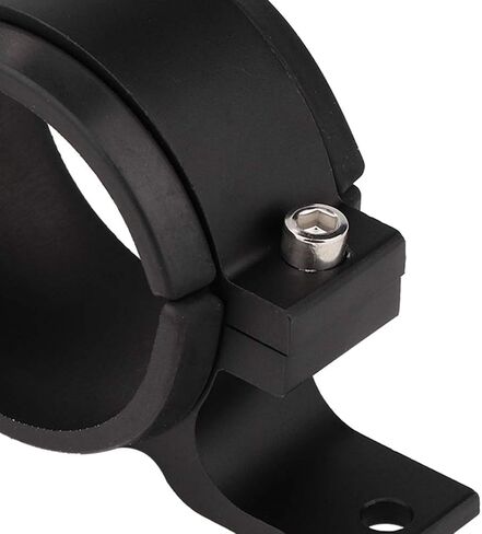 60mm Aluminum Alloy Stylish Fuel Pump Mounting Bracket for Water Pump, Fuel , Oil , No Welding Required for Vehicle Frame, Black in Kuwait