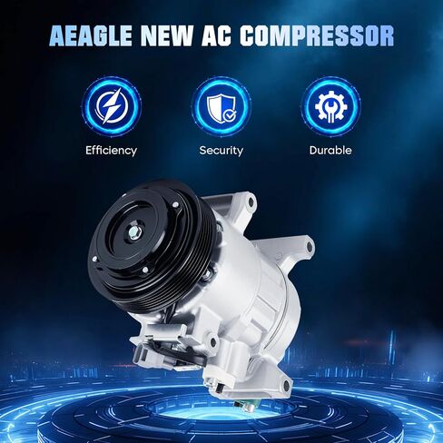 AEagle AC Compressor with Clutch Air Conditioning Fit for 2014-2018 Ram 1500, 2019-2022 Ram 1500 Classic 3.6L in Kuwait
