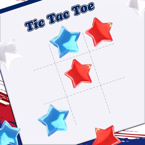 500 Piece Patriotic Star Gems, 4th of July Vase Filler Decorations Red White Blue Star Gems for Memorial Day Independence Day Table Scatter Crafts Decor in Kuwait