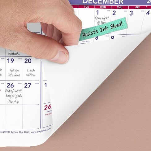 AT-A-GLANCE 2027 Wall Calendar, Monthly, 24" x 36", Full Year View (PM122827) in Kuwait
