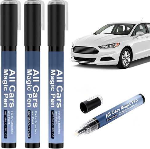 3pcs Magic Car Scratch Removal Pen, 2026 New Car Paint Scratch Repair Pen, Portable All Cars Magic Pen for Car Scratches, Universal Car Touch Up Pen for All Vehicles in Saudi Arabia