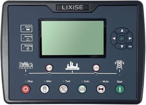 LXC6110N LXC6120N مجموعة مولدات الديزل تحكم لوحة وحدة التحكم في بدء التشغيل التلقائي in Kuwait