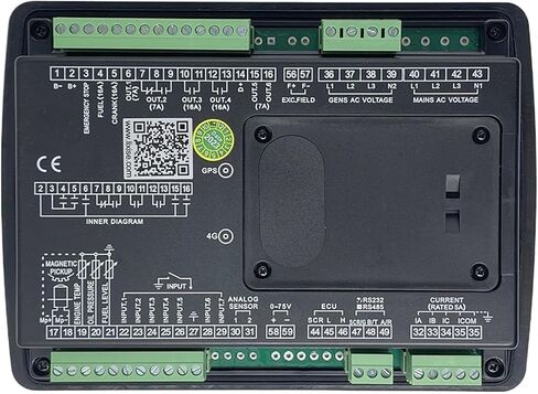LXC6110N LXC6120N مجموعة مولدات الديزل تحكم لوحة وحدة التحكم في بدء التشغيل التلقائي in Kuwait