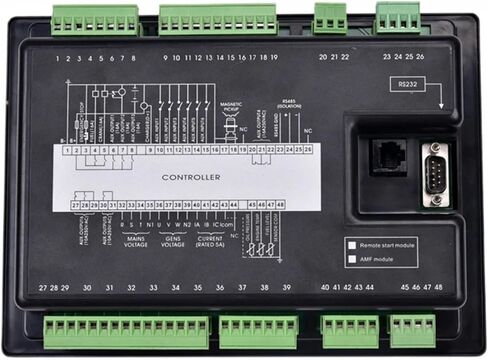 DSE6310 MKII AMF وحدة تحكم بالمولد الديزل أجزاء dse6310 لوحة التحكم البحر أجزاء لوحة البحر DSE6020 in Kuwait