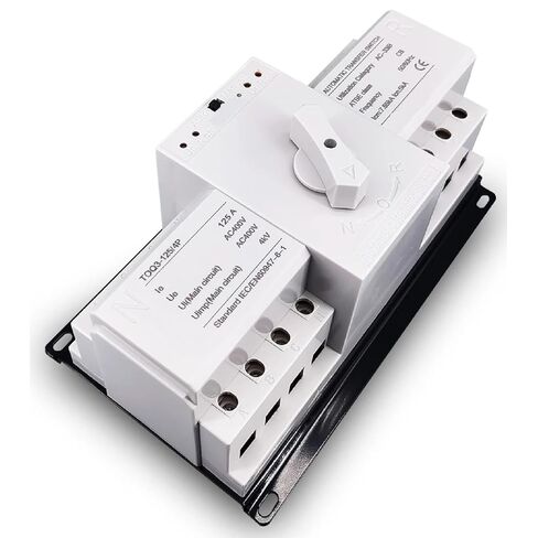 ATS 4P 125A 3 المرحلة 4 سلك 230 فولت MCB نوع مزدوج الطاقة نقل تلقائي التبديل TOQ3-4P/125 PV مدينة مولد الطاقة in Kuwait