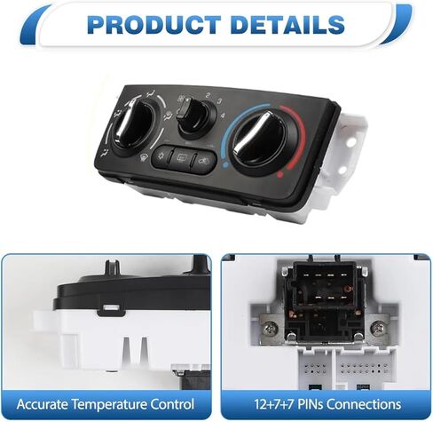 Air Conditioning Control Panel Switch 599-141, 599141 Compatible With Chevrolet Cobalt Pontiac G5 in Kuwait