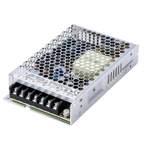 1 قطعة LRS-150F-24 85 ~ 264VAC إلى 24VDC 6.5A 156 واط إخراج واحد تحويل التيار الكهربائي Led سائق محول in Kuwait