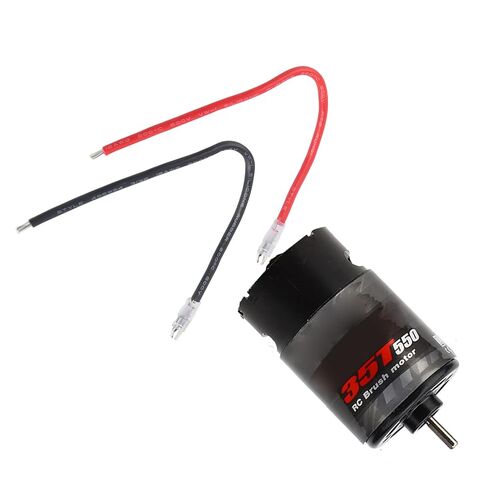 محرك RiToEasysports 550 المصقول، محرك طويل الأمد لـ 6 طراز سيارة RC، مصقول بدقة RC لـ 12T، 21T، 29T، 35T، أسود، عبوة واحدة (21T) in Saudi Arabia
