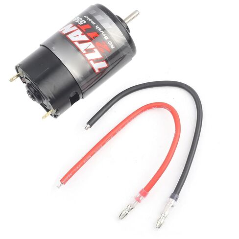 محرك RiToEasysports 550 المصقول، محرك طويل الأمد لـ 6 طراز سيارة RC، مصقول بدقة RC لـ 12T، 21T، 29T، 35T، أسود، عبوة واحدة (21T) in Saudi Arabia