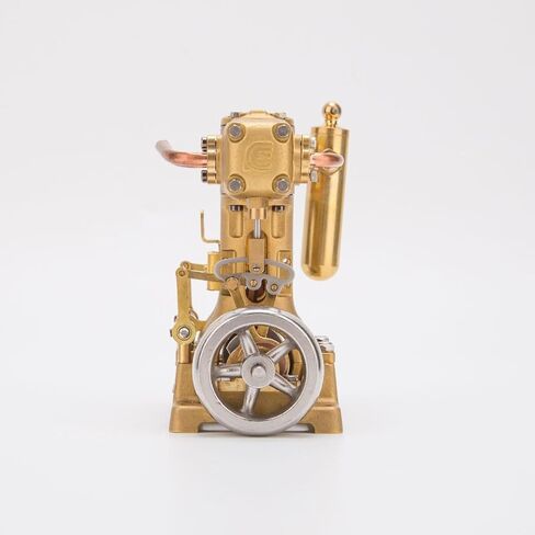 نموذج محرك بخاري صغير RW-L2 (بدون غلاية)، محرك بخاري ترددي V4 رباعي الأسطوانات للقوارب مقاس 90-150 سم، دوران للأمام/العكسي، مجموعة الهندسة التعليمية، هدية RTR له in Kuwait
