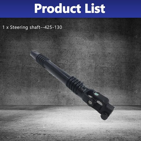Steering Shaft Steering Column U Joint Compatible with Chevrolet Silverado 1500 2500 3500 with Chevrolets Avalanche Suburban Sonora Rtahoe Replace GMC Sierra Yukon 425-130 25958109 26078079 425-179 in Kuwait