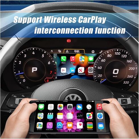 Carcluster 12.3''Lcd Digital Dashboard Cluster Compatible For VW Golf 4 Jetta MK4 Bora 1997-2005 Years Virtual Instrument Panel Cockpit in Saudi Arabia
