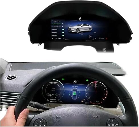 Digital Dashboard Compatible With Mercedes Benz E Class W212 2010-2015 NTG4.0 NTG4.5 Dashboard Instrument Panel Cockpit Car Dashboard in Kuwait