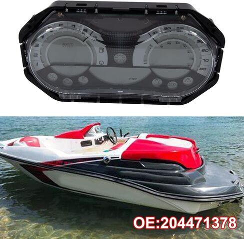 لمقياس السرعة BRP لقارب SeaDoo لـ Speedster لـ Challenger 150 180، OEM 204471378، مجموعة الأدوات المتوافقة مع موديلات 2007-2011 مثالية لمراقبة سرعة استبدال القارب in Kuwait