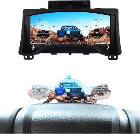 Digital Cluster Compatible With Ford F150 2009-2012 Instrument Panel Speedometer Odometer Dashboard Display in Saudi Arabia