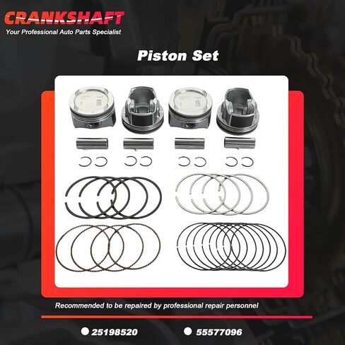 1.4 Head Gasket Set Timing Chain Kit With Piston Set Fit For Buick Encore Chevrolet Cruze Cruze Limited Sonic Trax 1.4L Engine Kit 2011-2016 Hs26540Pt-1 in Saudi Arabia