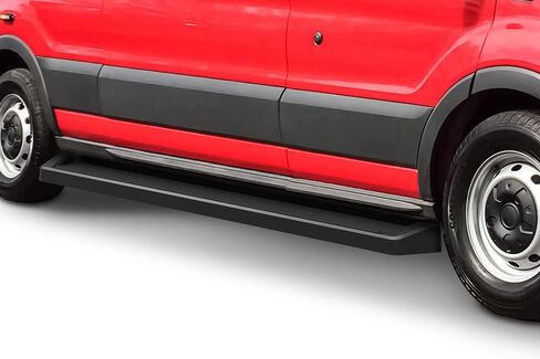 Tuxtreme Running Boards 6 inches Matte Black Compatible with Ford Transit 2015-2026 Full Size Van 3-Door (Exclude 2022-2026 E-Transit) (Nerf Bars Side Steps Side Bars) in Kuwait