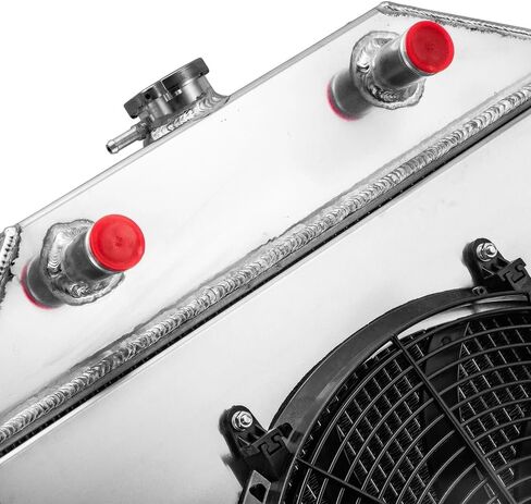 3 Row Radiator Shroud Fan Compatible with 1942-1952 Ford F1 F2 F3 Pickup Trucks Flathead V8 in Saudi Arabia