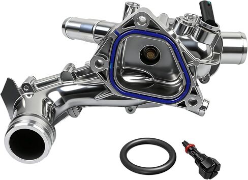 Engine Coolant Thermostat Housing Assembly Compatible with Mini Cooper Clubman Countryman Jcw Hordtop Coupe Roadster 2011-2016 with N16 N18 Engine 11538674895 in Kuwait