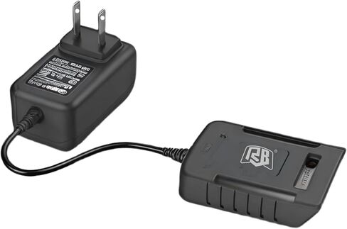 RB Tools 40V Battery Charger EBC05 - Works with Every RB, Swift, Redback 40V Battery - Auto-Sensing 110V-240V - for Trimmer, Blower, Mower,& More in Saudi Arabia