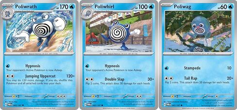 Poliwrath 043/167 - حفلة تنكرية للشفق - مجموعة بطاقات البوكيمون in Kuwait
