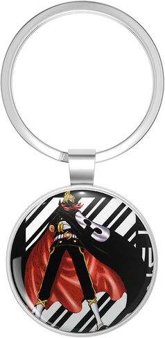 vinsmoke sanji - shef Stainless Steel Keychain with Ring in Kuwait
