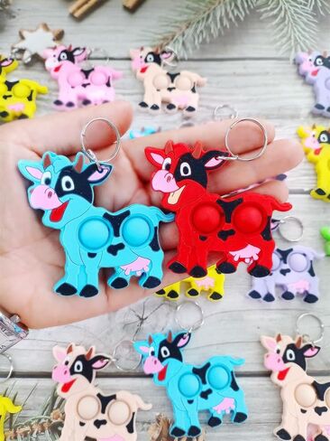 24 Packs Bulk Cow Mini pop for Classroom Students Prize, Birthday Party favors in Kuwait