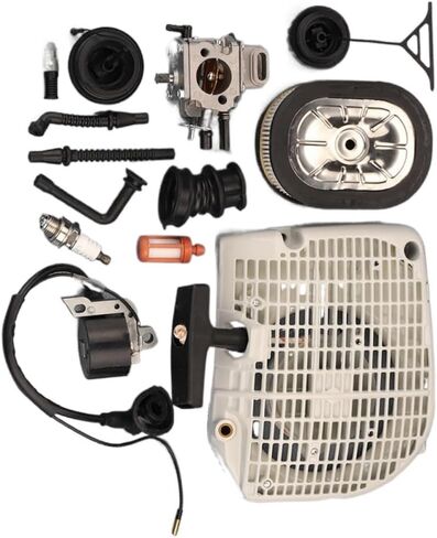 YAEGER لـ Stihl 064 066 MS640 650 660 بالمنشار بادئ حركة ارتدادي مجموعة المكربن ​​C3A-S31 in Kuwait