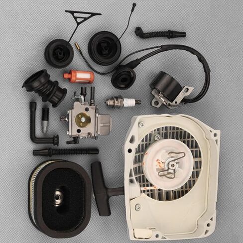 YAEGER لـ Stihl 064 066 MS640 650 660 بالمنشار بادئ حركة ارتدادي مجموعة المكربن ​​C3A-S31 in Kuwait