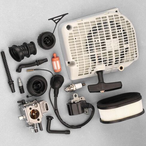 YAEGER لـ Stihl 064 066 MS640 650 660 بالمنشار بادئ حركة ارتدادي مجموعة المكربن ​​C3A-S31 in Kuwait