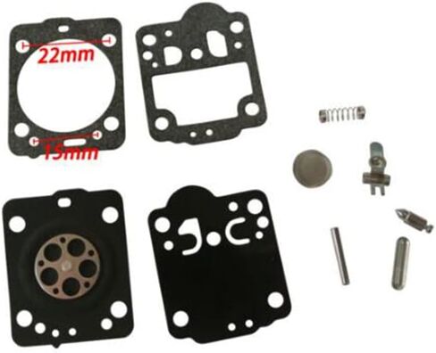 YAEGER Chainsaw Carburetor Metering Diaphragm Gaskets Carburetor Repair Rebuild Kit for Husqvarna 435 435E for Zama RB-149 in Kuwait