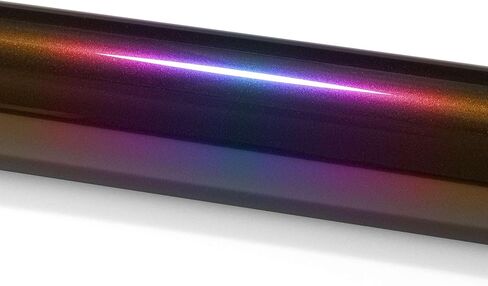 12 بوصة × 60 بوصة (1FTx5FT) PET Galaxy Dust Gloss Roaring Purple Chameleon Metallic Color Shift Color Change Vinyl Wrap Auto Car ملصق لاصق فيلم ورقة فقاعة خالية من تكنولوجيا تحرير الهواء مع مجموعة أدوات in Kuwait