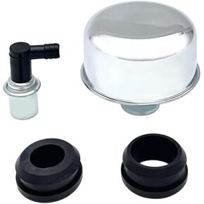مجموعة صمامات وغطاء صمام كروم يناسب Ford SB 289 302 351W 351C 400M in Kuwait