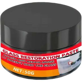 Glass Polishing Kit, 50g Glass Restoration Paste, Windshield Scratch Remover for Windows, Mirrors, Aquarium,Truck Automotive RV Outdoor in Saudi Arabia