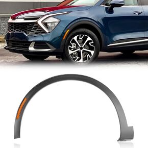 TODO Fender Flare Compatible with 2023 2024 Kia Sportage SX, Front Left Side Wheel Arch Trim Replacement for 87711-DW100, Matte Black ABS Wheel Apron Protector Left Driver Side in Saudi Arabia