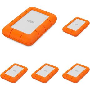 LaCie Rugged Mini SSD 4TB Solid State Drive - USB 3.2 Gen 2x2, speeds up to 2000MB/s, Compatible with PC, Mac, and iPad (STMF4000400) in Saudi Arabia