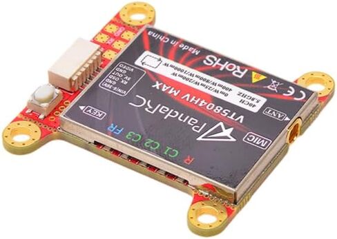 PandaRC VT5804HV MAX 5.8GHz FPV VTX 0mW/25mW/200mW/400mW/800mW/1000mW switchable with osd transmitter for Long-Distance FPV Racing Drone in Saudi Arabia