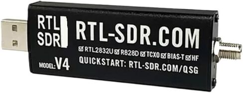 SDR-V4 مدونة RTL SDR V4 R828D RTL2832U 1PPM TCXO SMA RTLSDR جهاز استقبال راديو محدد بالبرمجيات، مع هوائي متعدد الأغراض in Kuwait